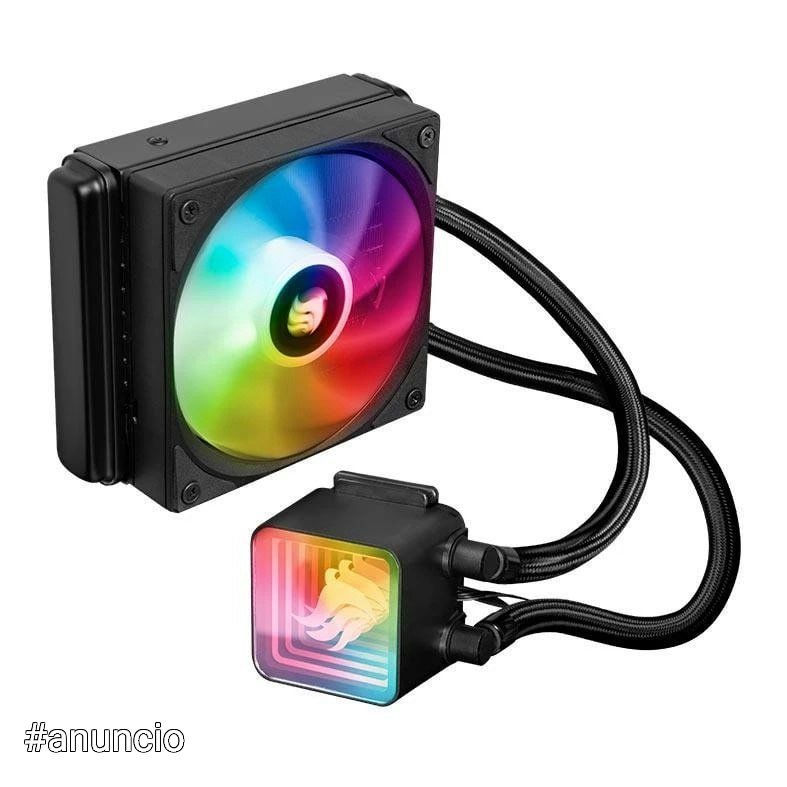 Water Cooler Pichau Aqua 120S, ARGB, 120mm, Preto, PCH-AQA120S-BK01 💻❄️