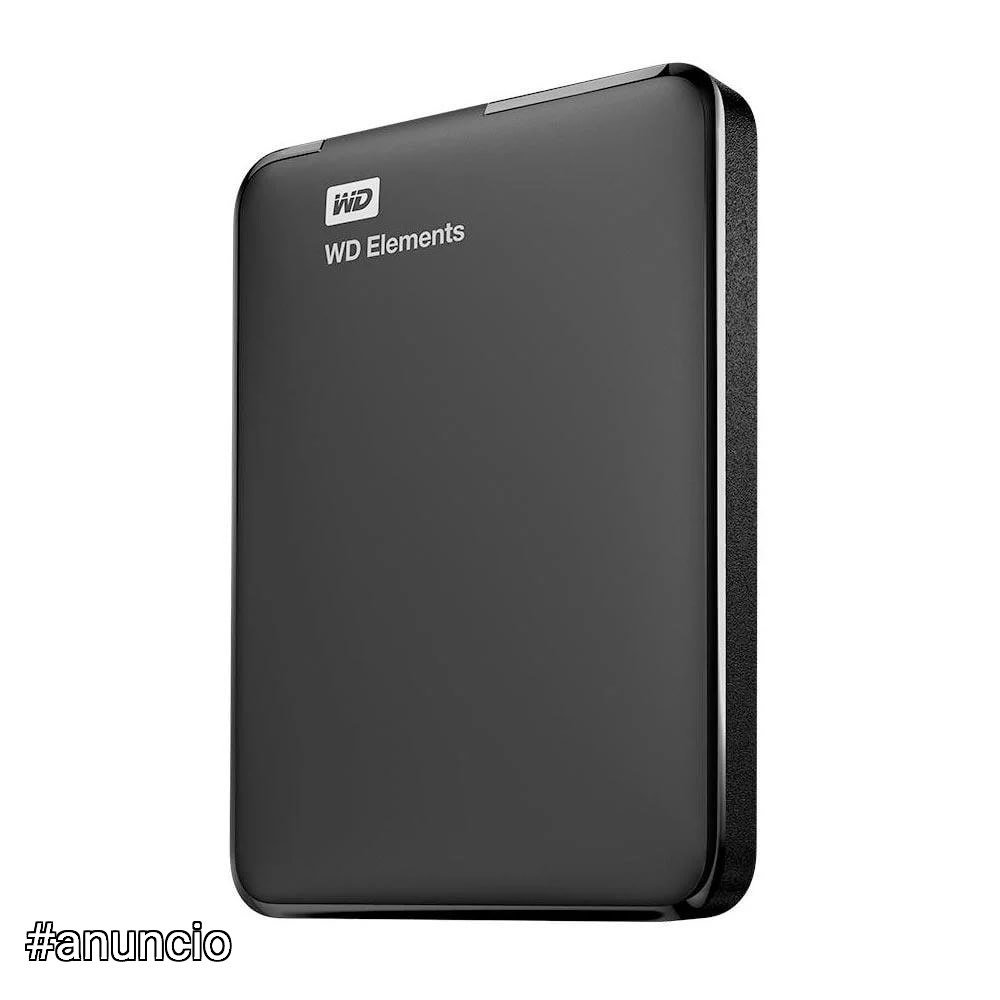 2TB HD Externo WD Elements, USB 3.0, Preto 🖥️🛒