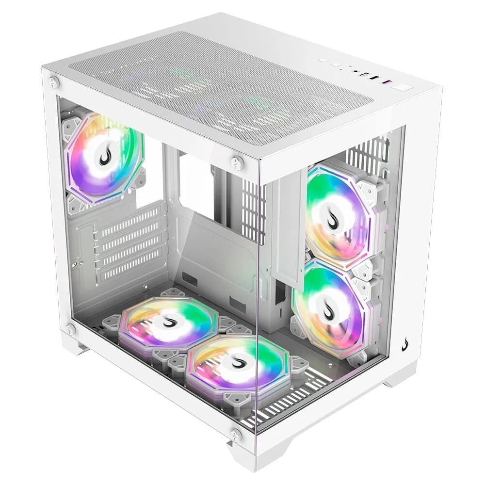 Gabinete Gamer Rise Mode Galaxy Glass M Mini 🛒