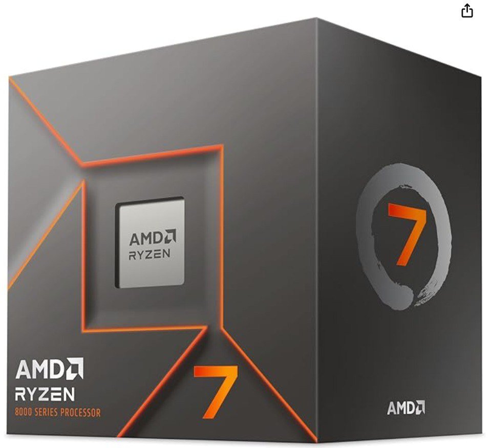 Processador AMD Ryzen 7 8700F 🛒