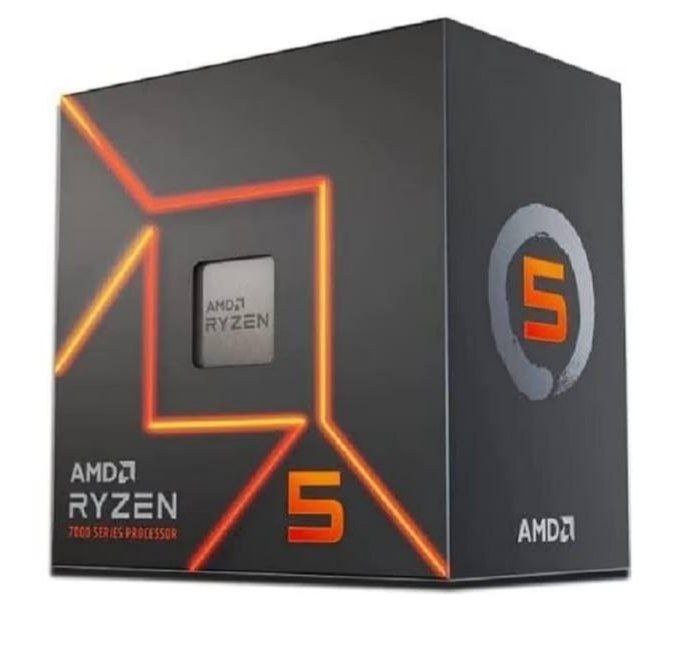 PROCESSADOR AMD RYZEN 5 7600 4.0GHz (TURBO 5.2GHz) 38MB CACHE AM5 100-100001015BOX