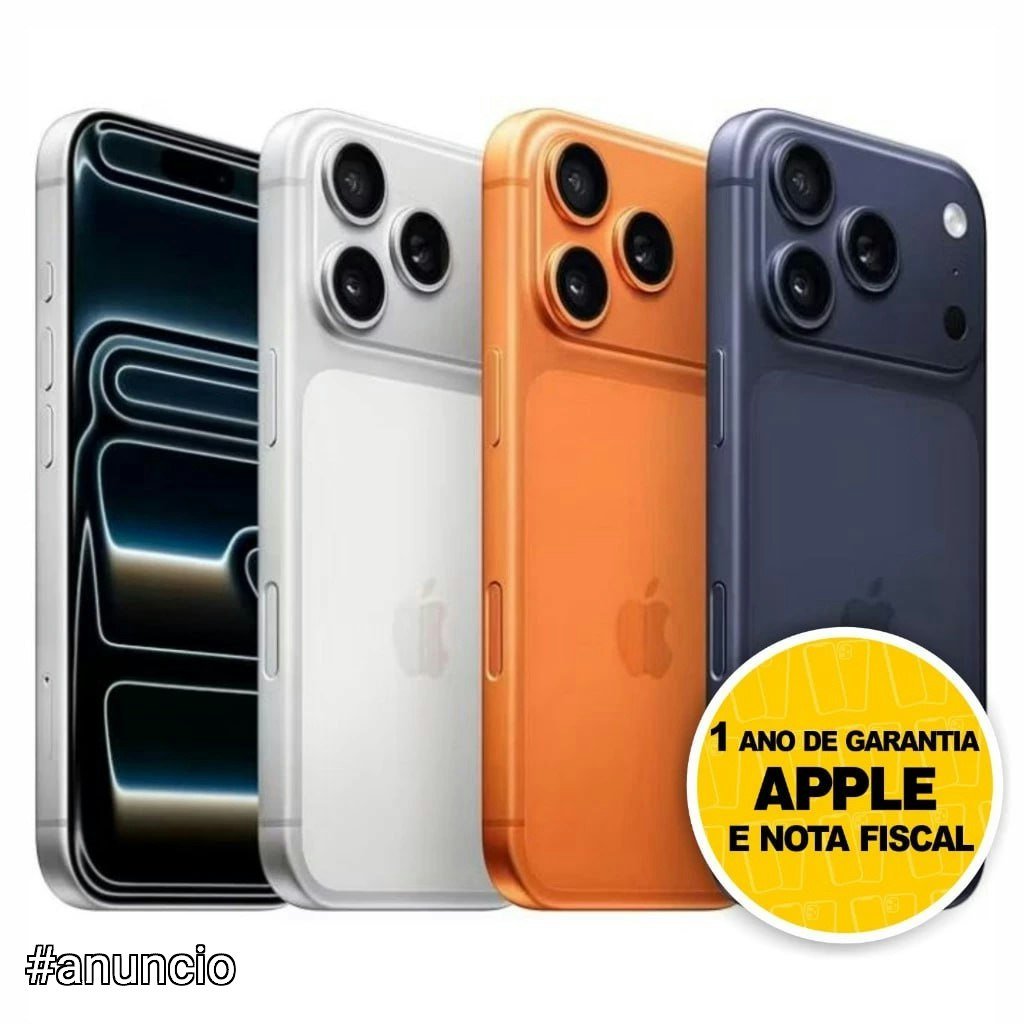 Apple iPhone 17 Pro e Pro Max 256GB 🛒
