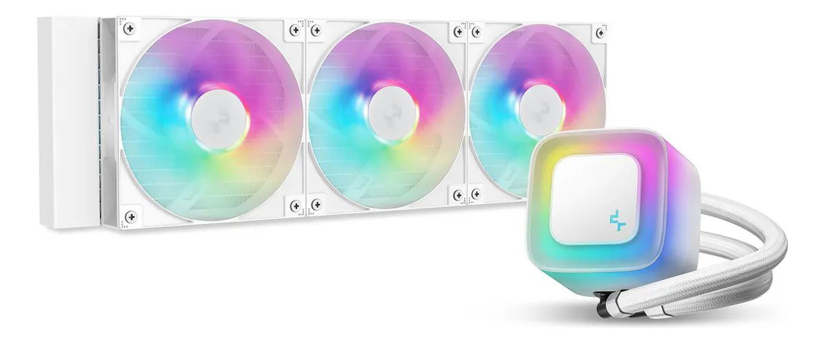 Watercooler Deepcool Le360 V2 Argb 360mm Branco 🛒