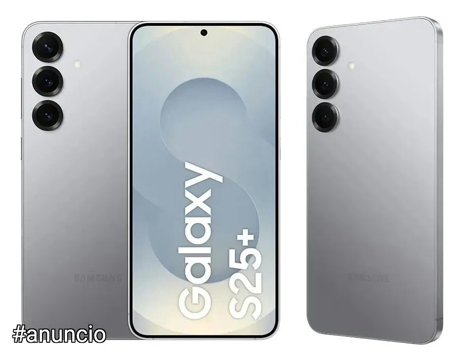 Celular Samsung Galaxy S25+ 5G, 512GB, 12GB RAM, Câmera Tripla 50+12+10MP, Tela 6.7" Prata 🛒