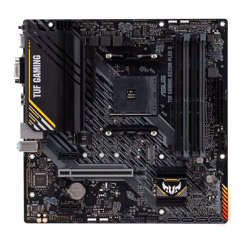 Placa Mãe Asus TUF Gaming Para AMD AM4 A520M-Plus II 🛒