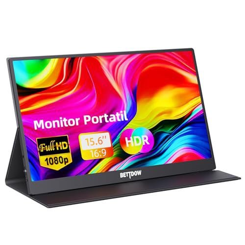Monitor Portátil Bettdow 15,6'' FHD 1080P 🛒