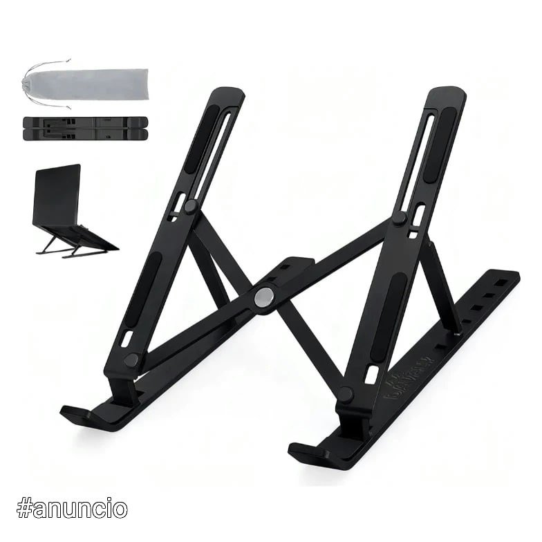 Suporte Apoio De Notebook Laptop Compacto Articulado Preto 🛒