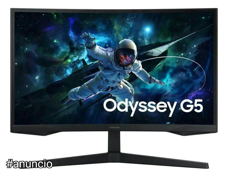 Monitor Gamer Curvo Samsung Odyssey G5 27" QHD 165Hz 1ms 🛒