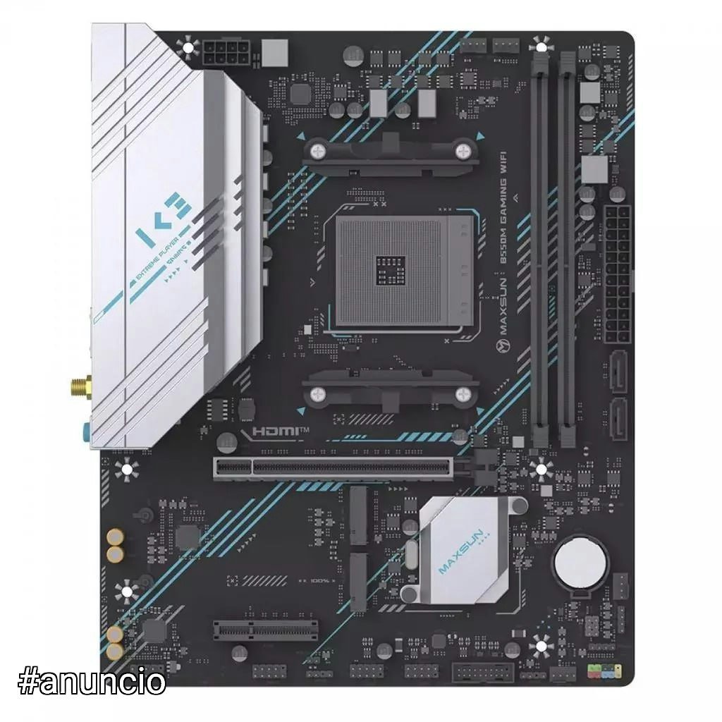 Placa Mãe MAXSUN MS-B550M Gaming WIFI B550 AM4 mATX DDR4 🛒