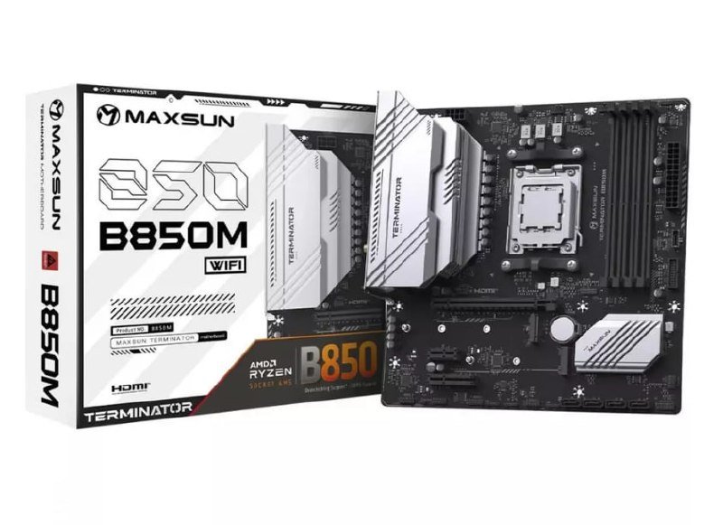 Placa Mãe Maxsun Terminator B850M WiFi 🛒