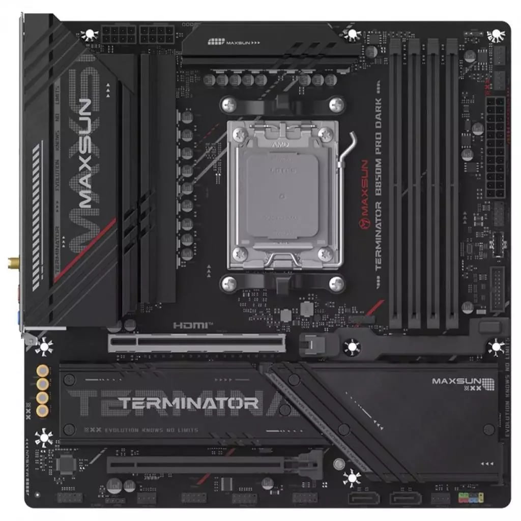 Placa Mãe Maxsun Terminator B850M Pro Dark WiFi 🛒