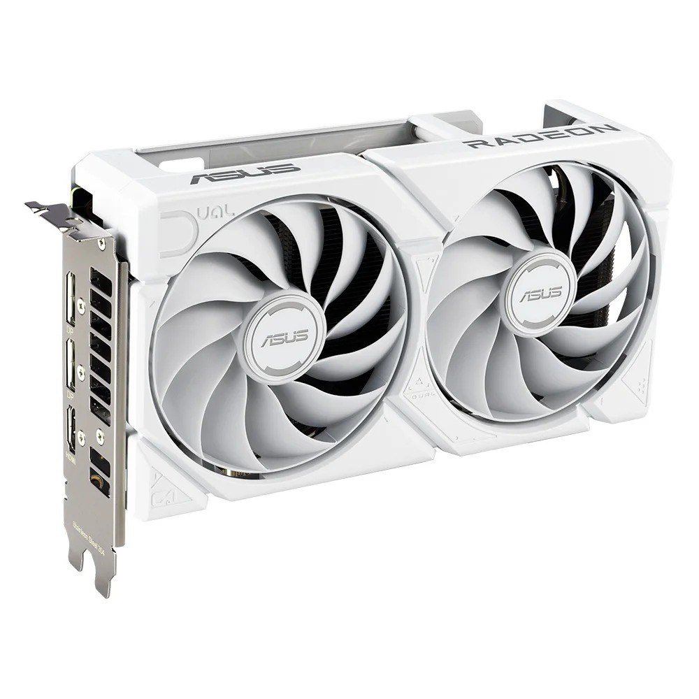 Placa De Video Asus Dual RX 9060 XT White Edition Amd Radeon 16GB Gddr6 🛒