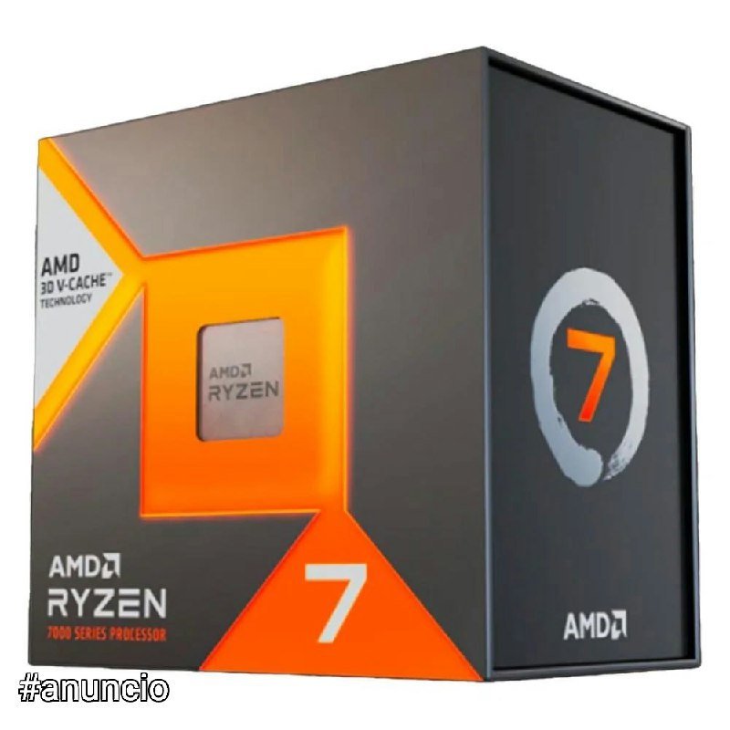 Processador AMD Ryzen 7 7800X3D 🎮