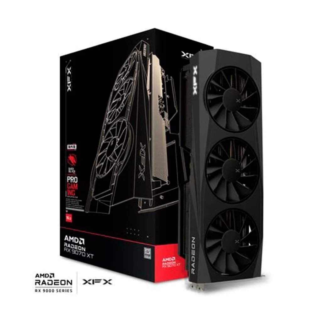 Placa de Vídeo XFX Quicksilver RX 9070 XT GAMING EDITION 🛒