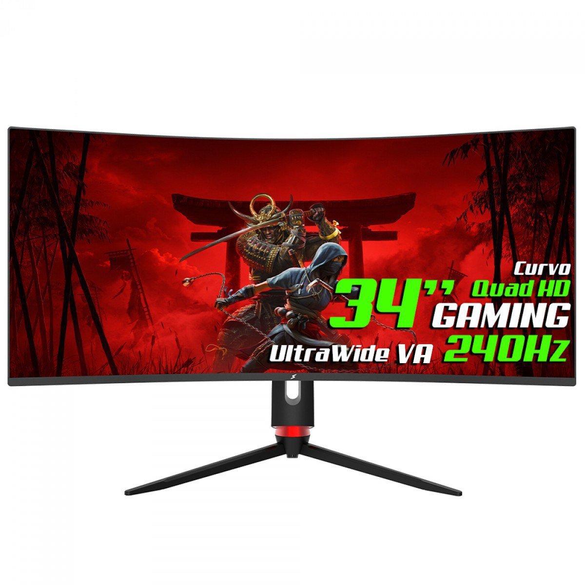 Monitor Gamer SuperFrame Precision 34 Pol UltraWide 240Hz 🛒