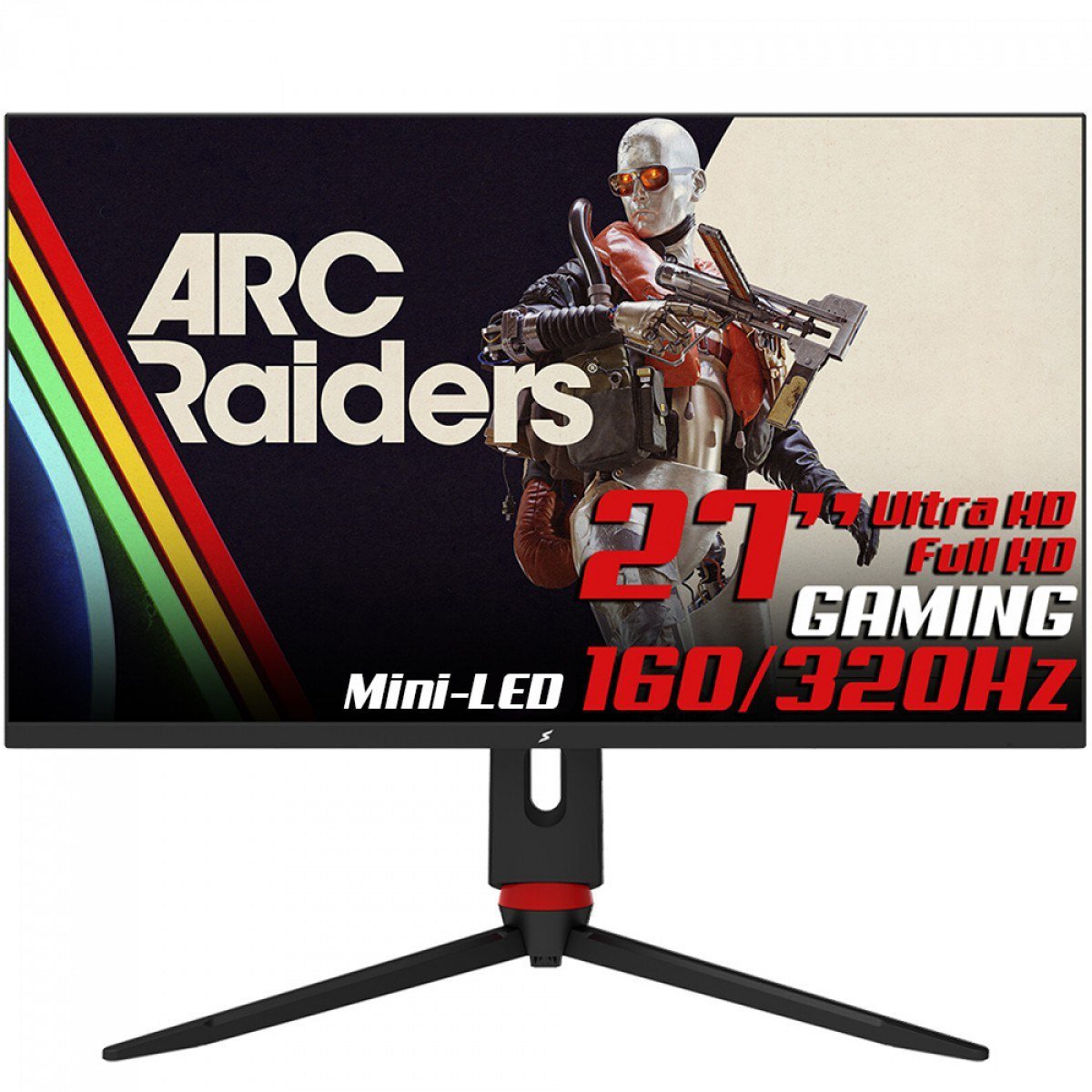 Monitor Gamer SuperFrame Wing 27 Pol MiniLED 4K 160Hz / Full HD 320Hz 🛒