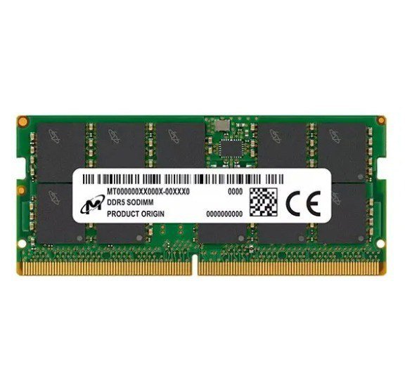Memória Notebook 8GB DDR5 4800MHz Micron 🛒