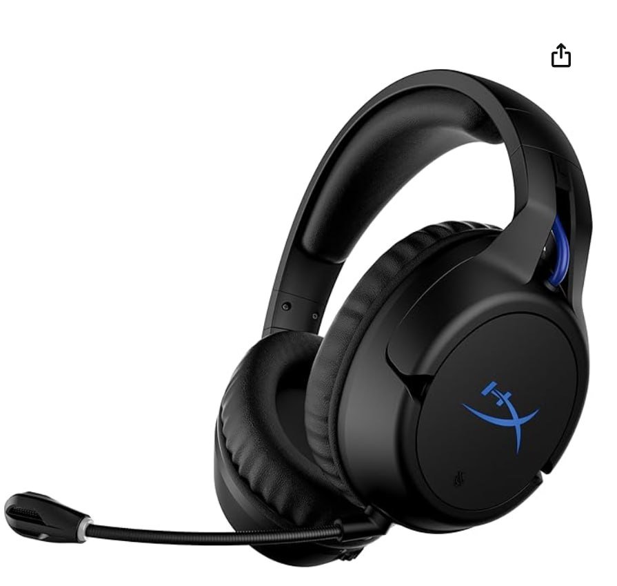 Headset Gamer Sem Fio HyperX Cloud Flight PS4 e PS5 🎧