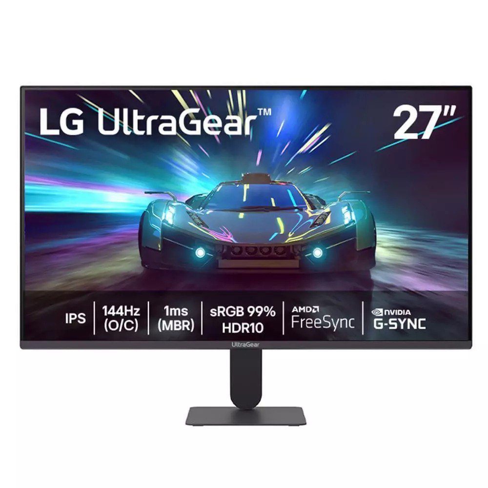 Monitor LG Ultragear 27" Full HD IPS 144Hz 1ms 🛒