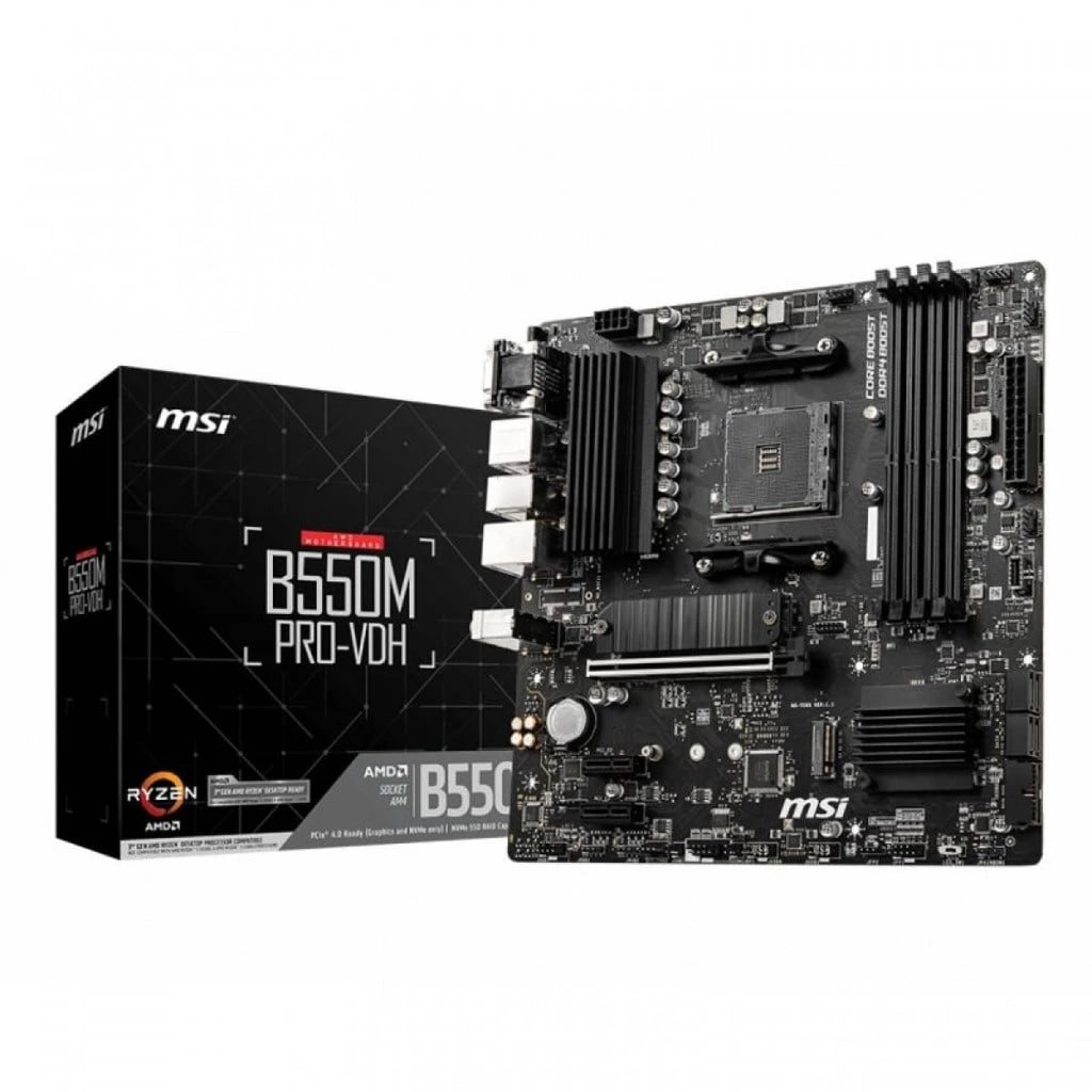 Placa Mãe MSI B550M PRO-VDH 🛒