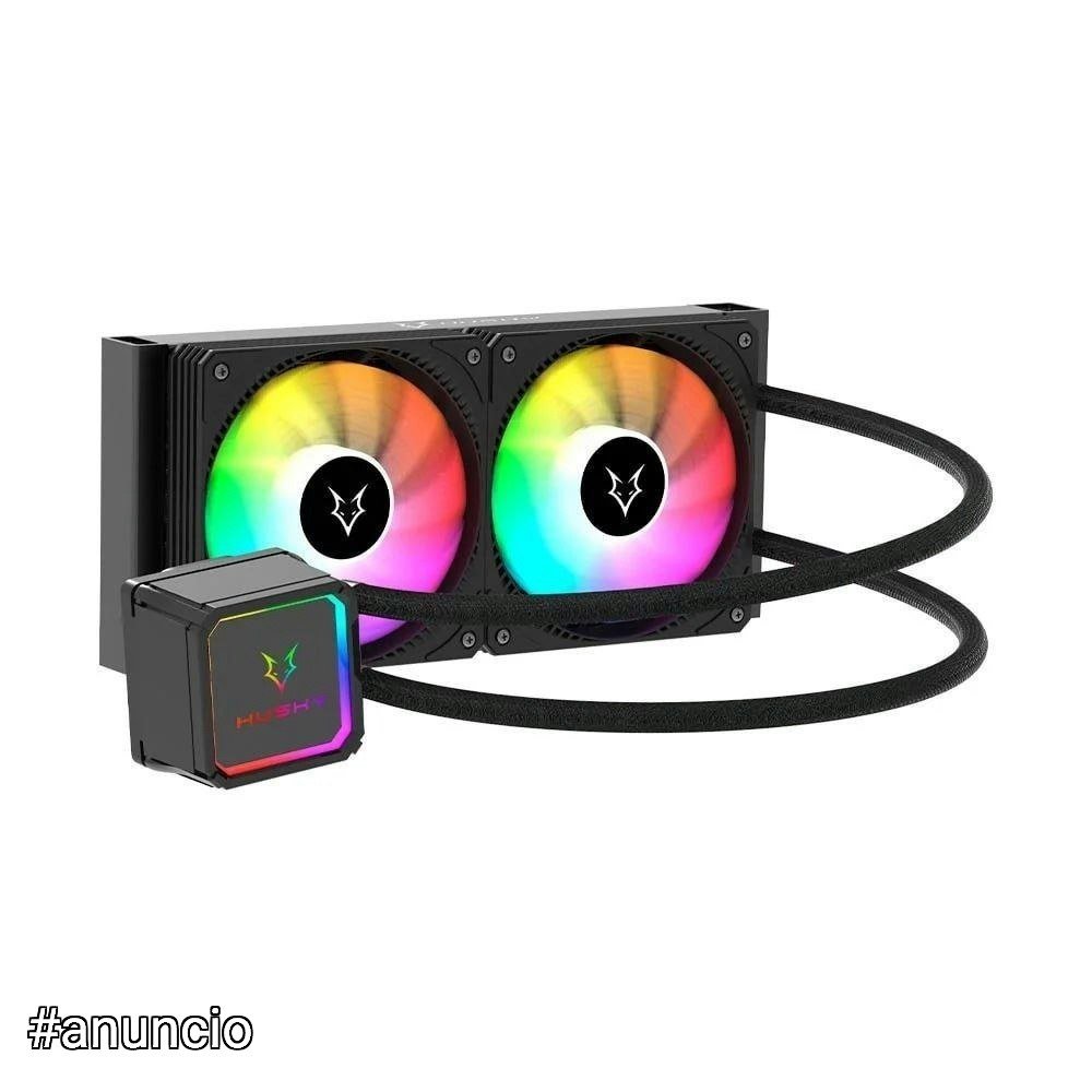 Water Cooler Husky Freezy, Iluminação ARGB, 240mm, AMD e Intel, Preto - HWT200PT 🛒