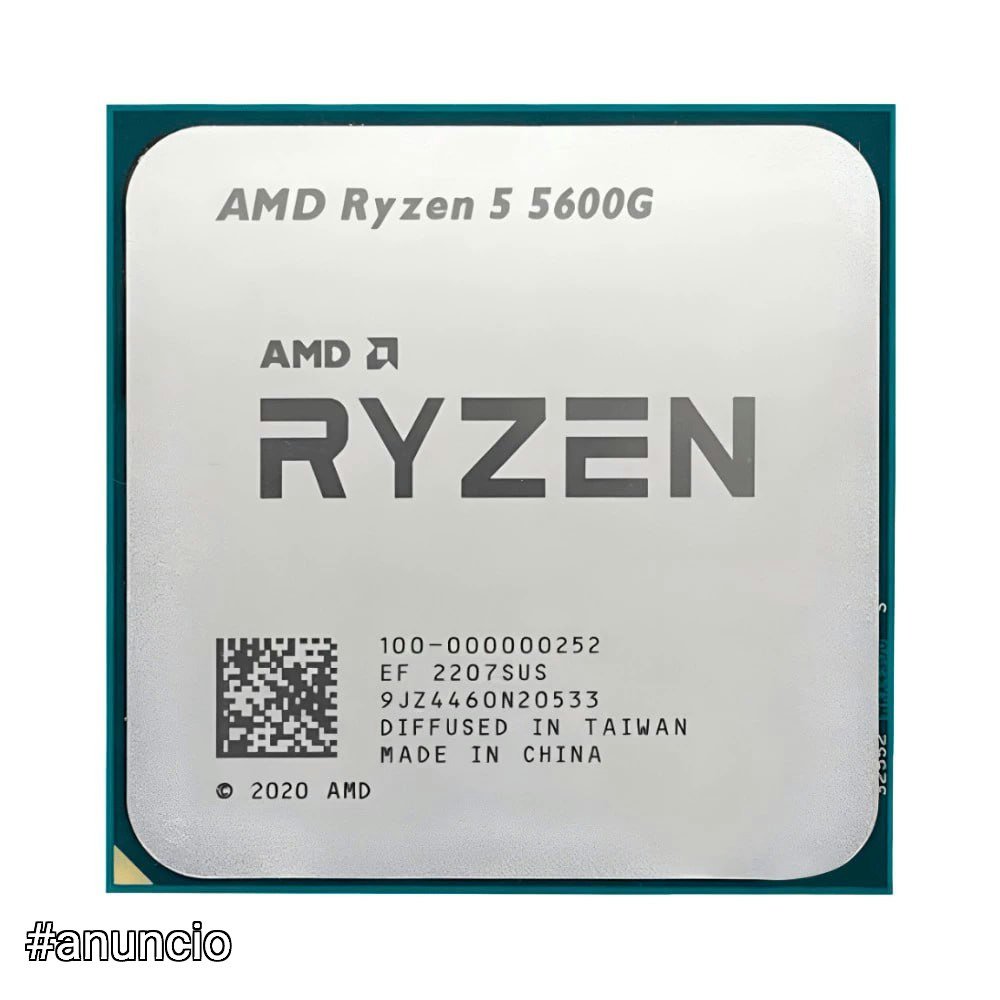 Processador AMD AM4 Ryzen 5 5600G 3.9GHz 19Mb OEM 🛒