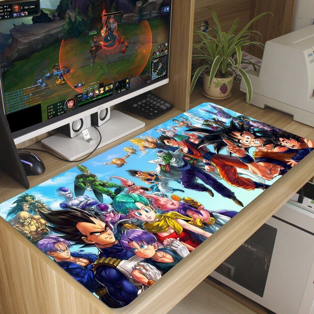 Mouse Pad Dragon Ball Z Gamer Antiderrapante Grande 🛒