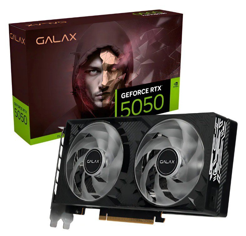 Placa De Vídeo Rtx 5050 8gb Gddr6 128bits Galax Gamer 🛒