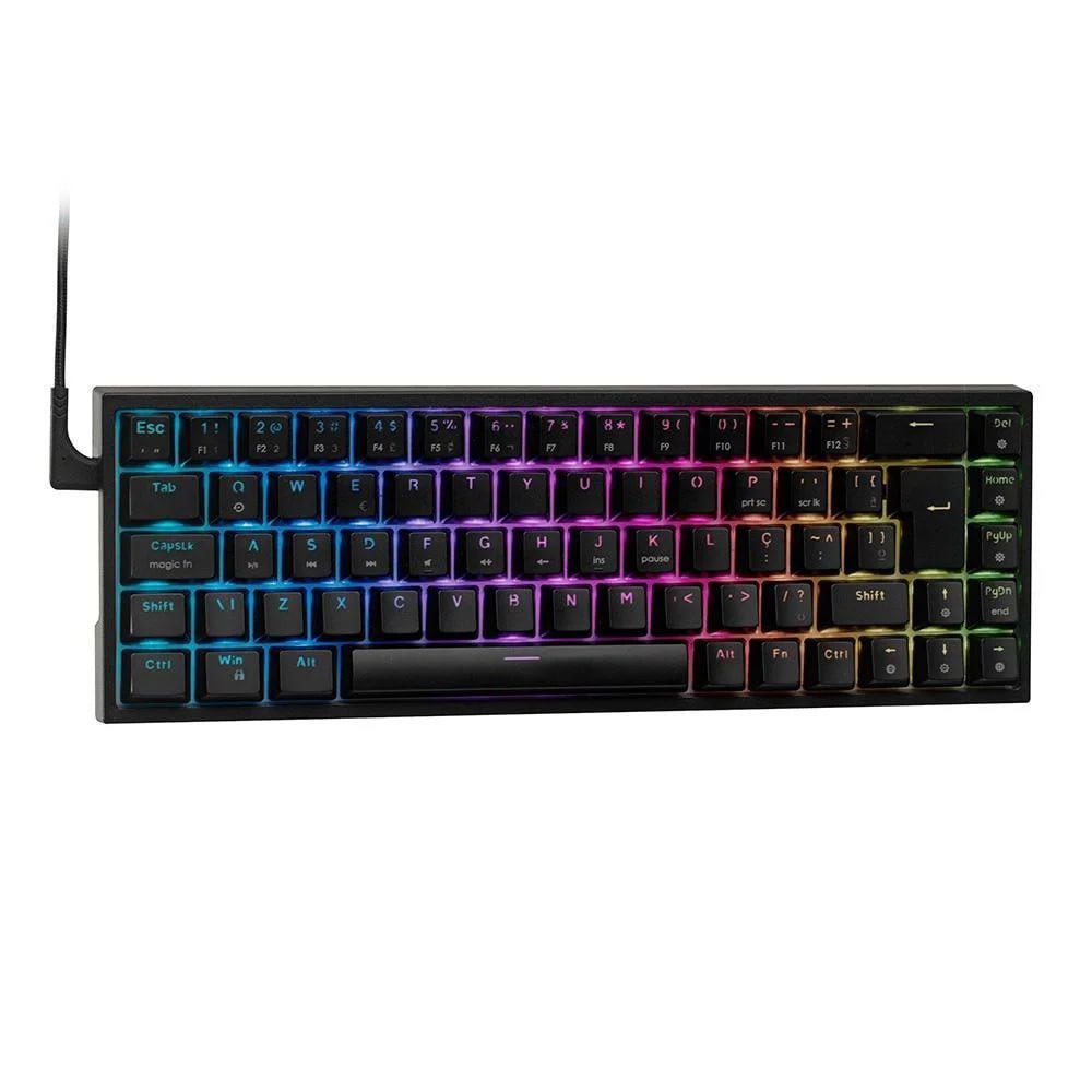 Teclado Mecânico Gamer KBM! GAMING TG700, Switch Gateron ⌨️