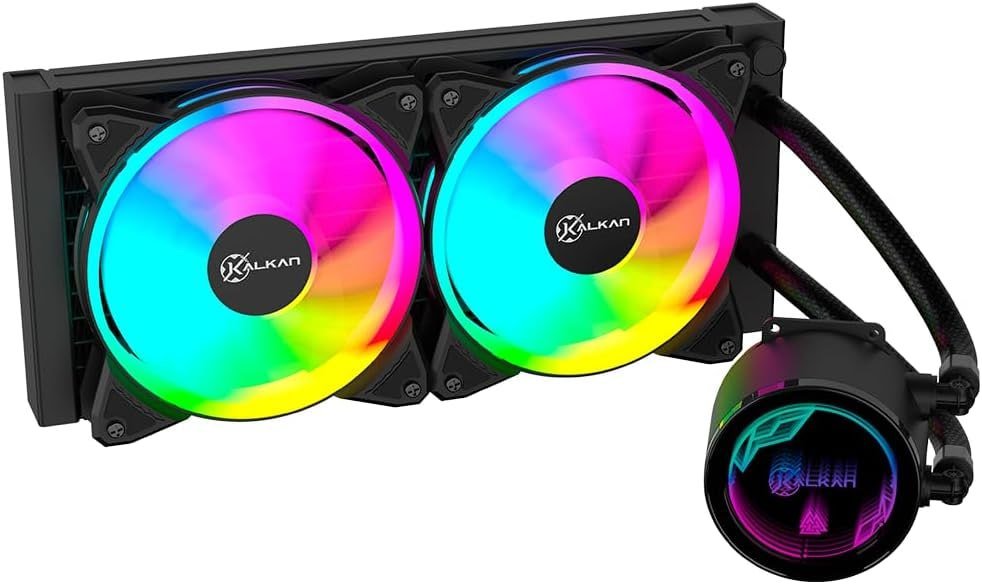 Water Cooler Kalkan Iota V2 240 RGB 240mm TDP 250W KLK00068 🛒