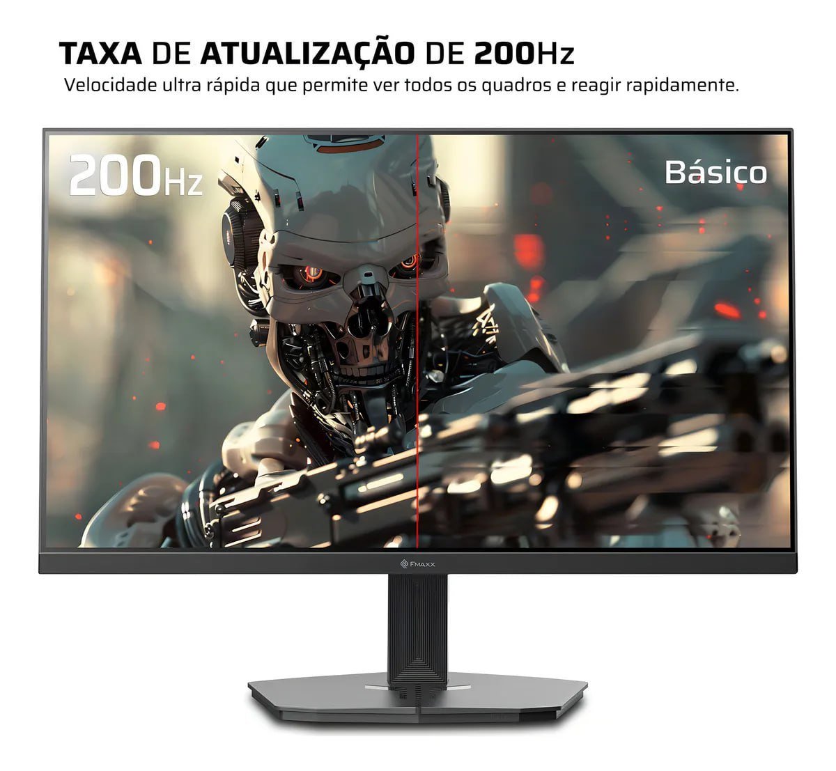 Monitor Gamer Fmaxx Mf24hs 24'' Ips 1ms 200hz Preto 🛒
