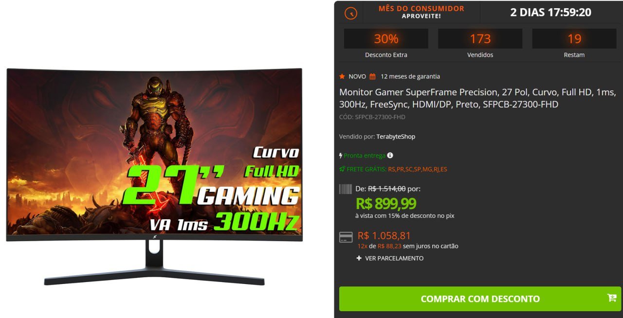 Monitor SuperFrame Precision 27" 🖥️