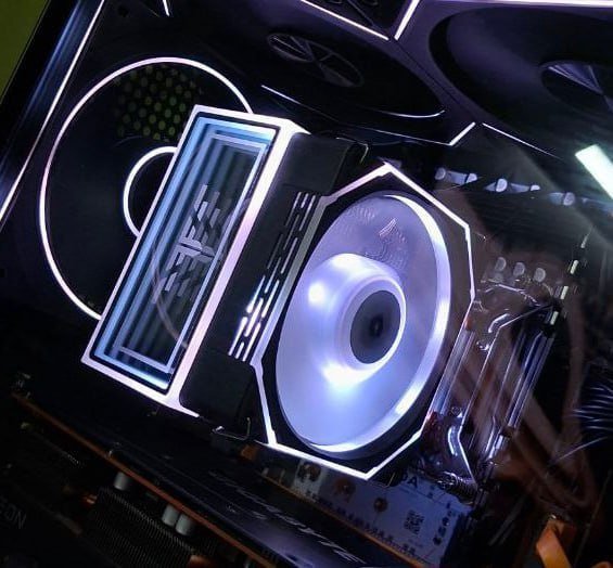 Air Cooler METALFISH ZH-1400, 4 Heatpipes, 1700 1200 1150 1155 1156 1366 2011 AM5 AM4 AM3 x99 x79 🛒