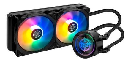 Water Cooler TGT Spartel V2 240mm RGB Rainbow Preto 🛒