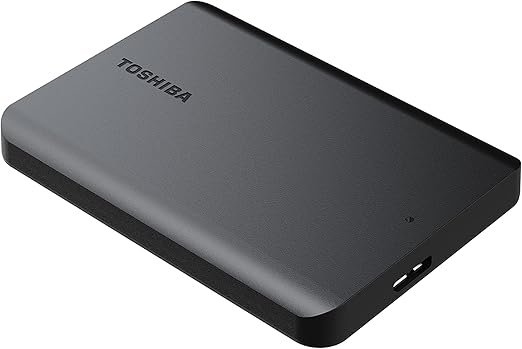 HD Externo Toshiba 1TB Canvio Basics Preto 🛒