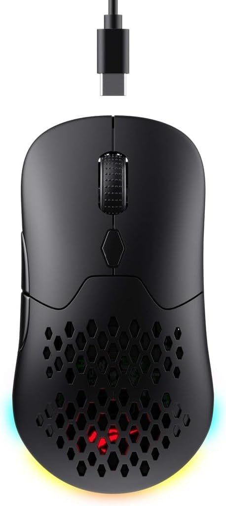 Mouse Gamer Havit MS963WB Tri-Mode Sem Fio RGB 8000DPI 🛒