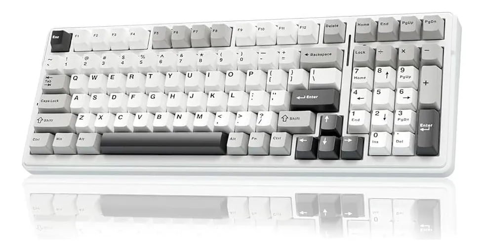 Teclado Mecânico Aula F99 Bluetooth 5.0/2.4ghz Hot Swap ⌨️