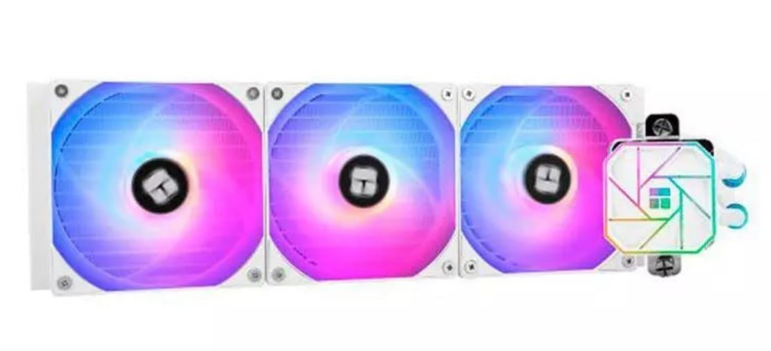 Water Cooler Thermalright Aqua Elite V3, ARGB, 360mm, Branco, TR-AE-360-V3-WH-ARGB 🛒