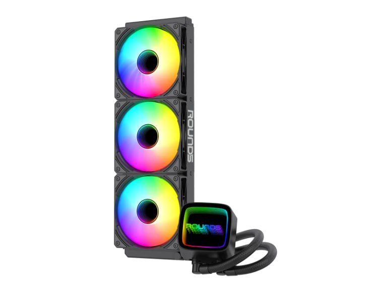 Water Cooler 360mm Round5 Eurus Argb Bomba Fundo Infinito 🛒