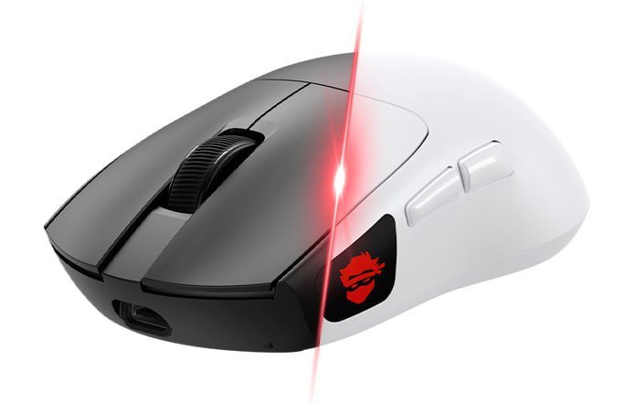 Mouse Gamer Sem Fio Ninja Zetsu, Sensor PAW3311 🛒