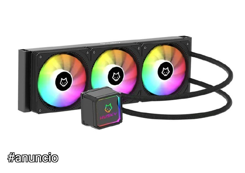 Water Cooler Husky Freezy, Iluminação ARGB, 360mm, AMD e Intel, Preto - HWT300PT 🛒