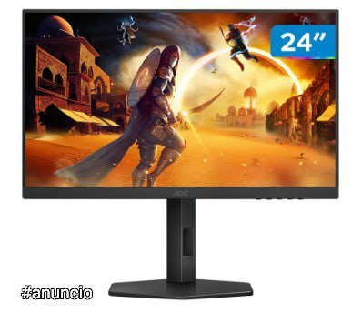 Monitor Gamer AOC 24" Full HD 180Hz G4 24G4/P 🛒