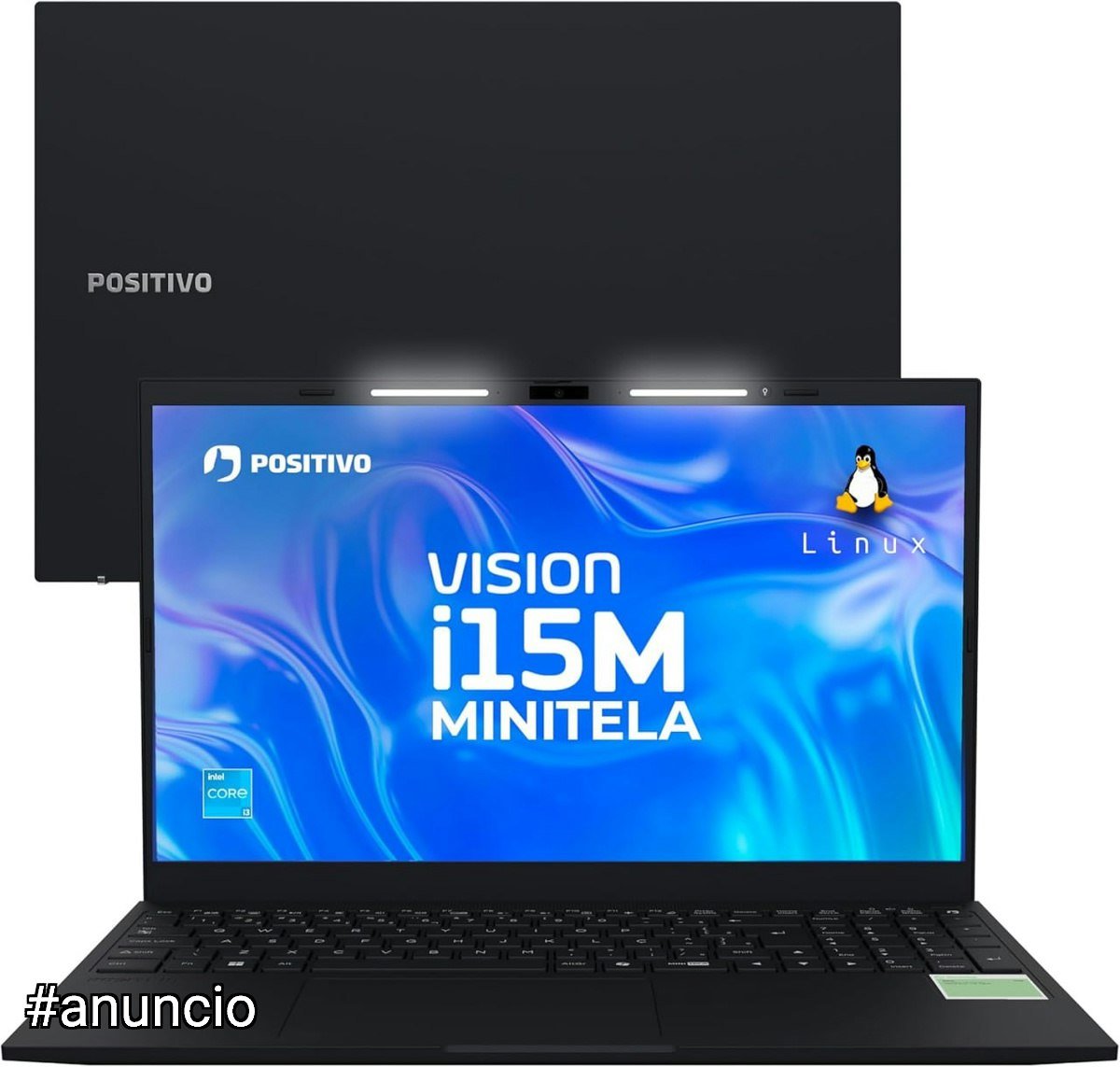 Notebook Positivo Vision i15M Minitela Intel Core 3 N300 8GB 256GB SSD Wi-Fi 6 Linux 🛒