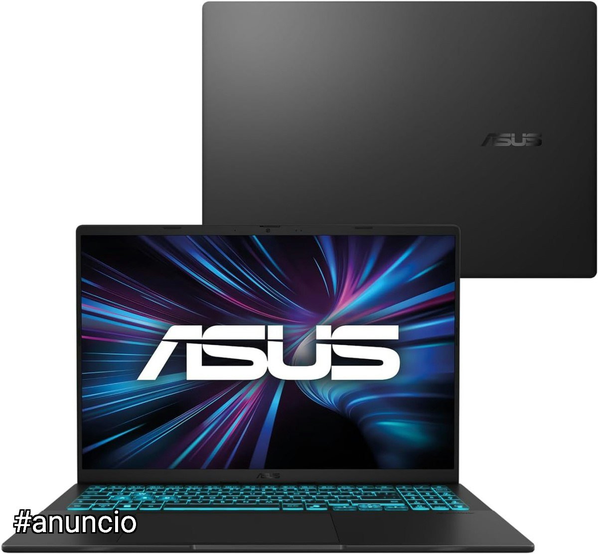 Notebook ASUS V16 V3607VU RTX 4050 Intel Core 5 210H 8GB RAM 512GB SSD Linux 16" 144Hz Preto 🛒