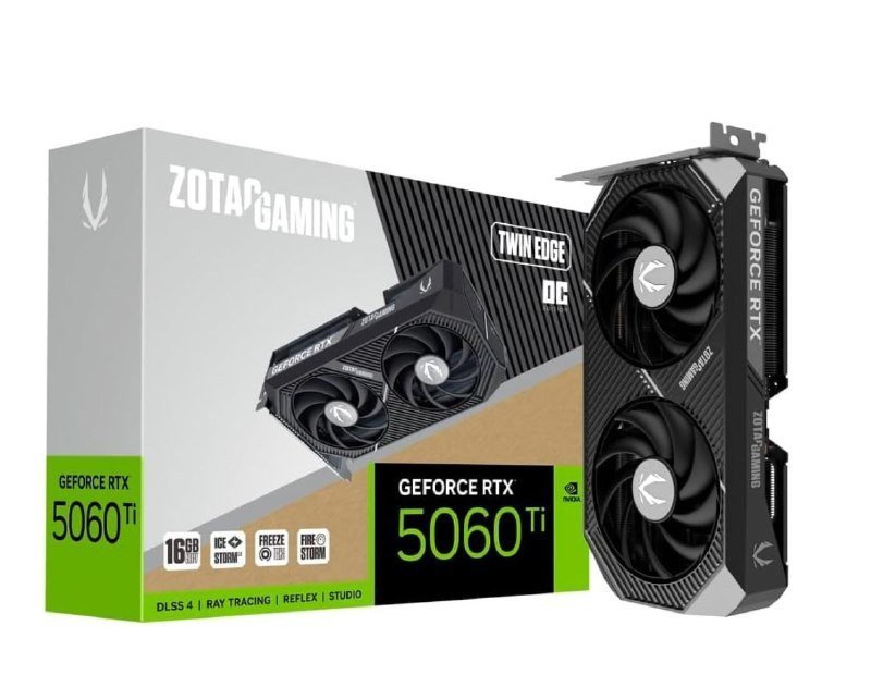 Placa de Vídeo Zotac Gaming Geforce RTX 3060 Ti 16GB Twin Edge OC 🛒