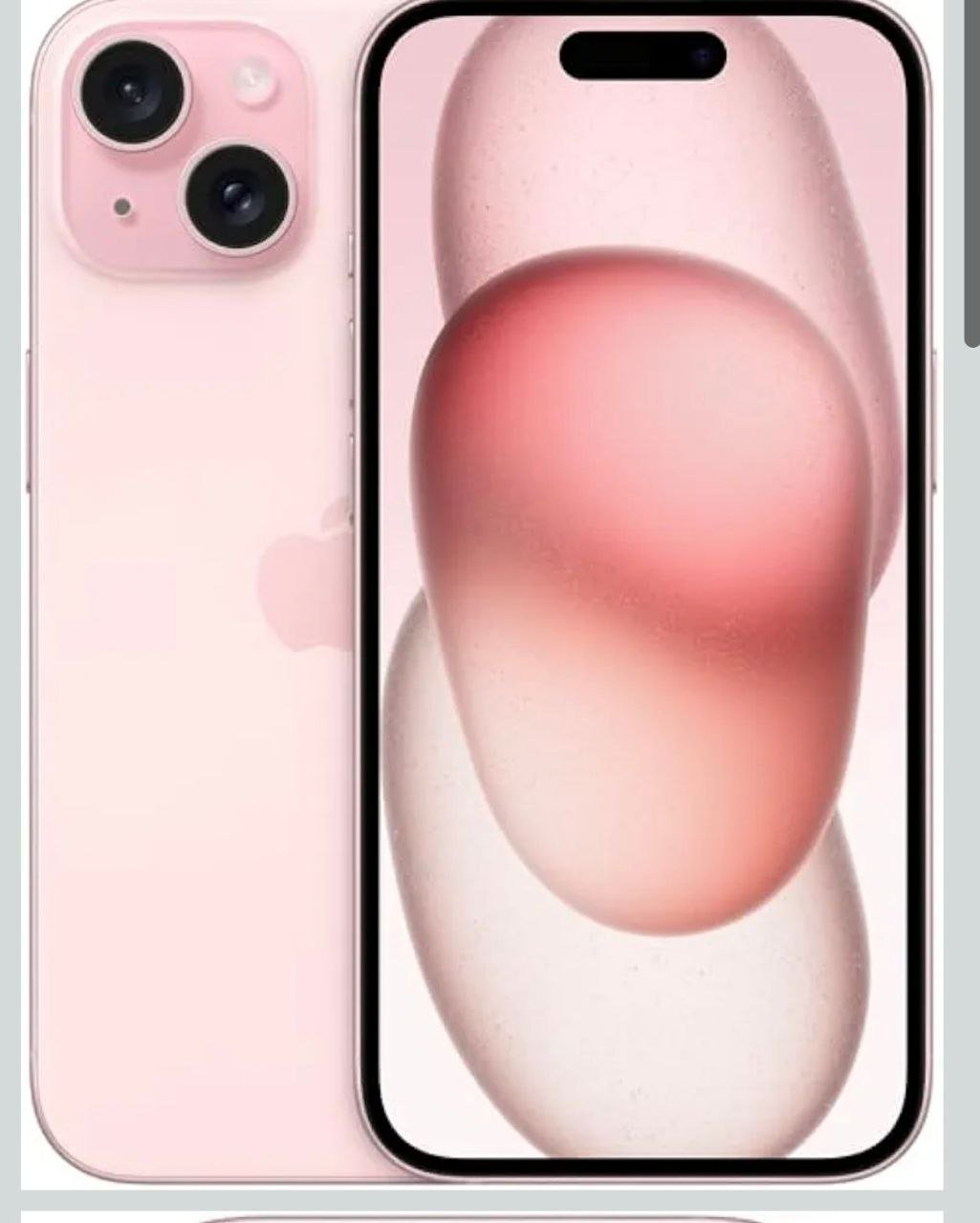 Apple iPhone 15 (256 GB) — Rosa 🛒