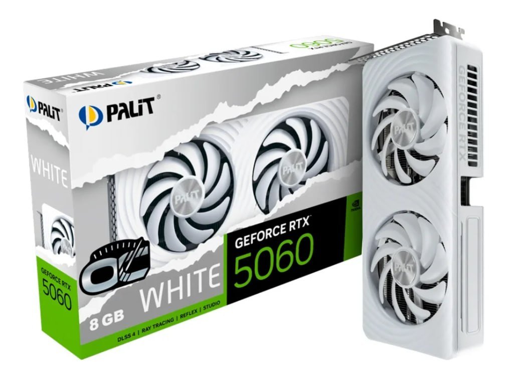 RTX 5060 8GB PALIT WHITE OC 🛒