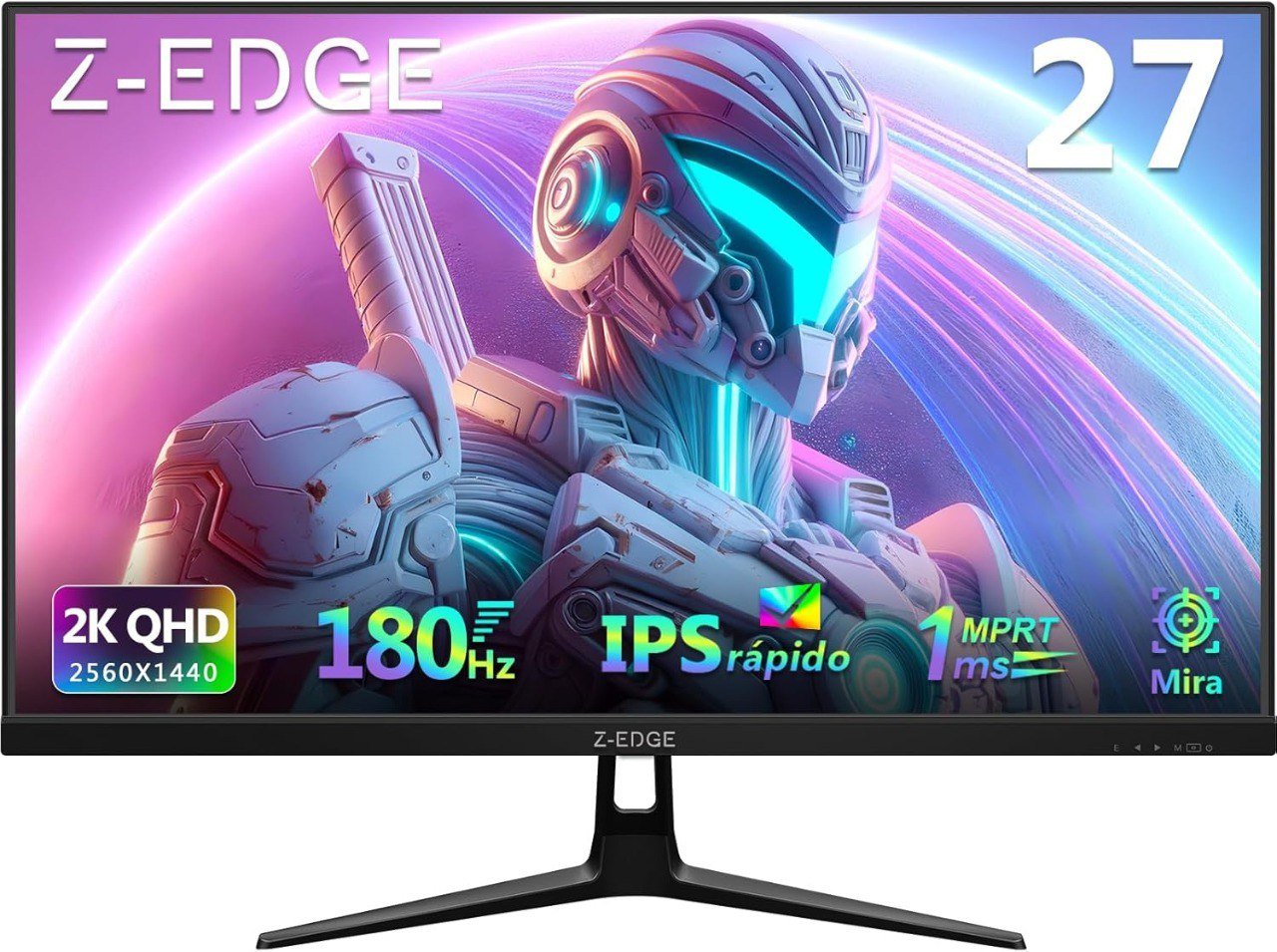 Monitor Gamer 27" 2K 180Hz IPS Rápido 1ms 🛒