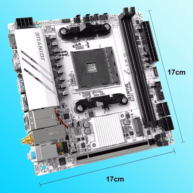 Placa-mãe Mini ITX B550i 🛒