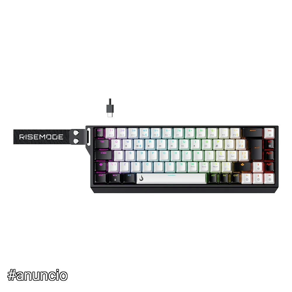 Teclado Magnético Gamer Rise Mode GM1 Pro ARGB 🛒